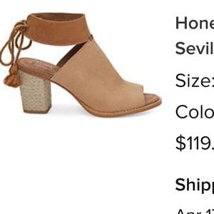 Toms open toe heels